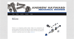 Desktop Screenshot of andrewhaywardengineering.com